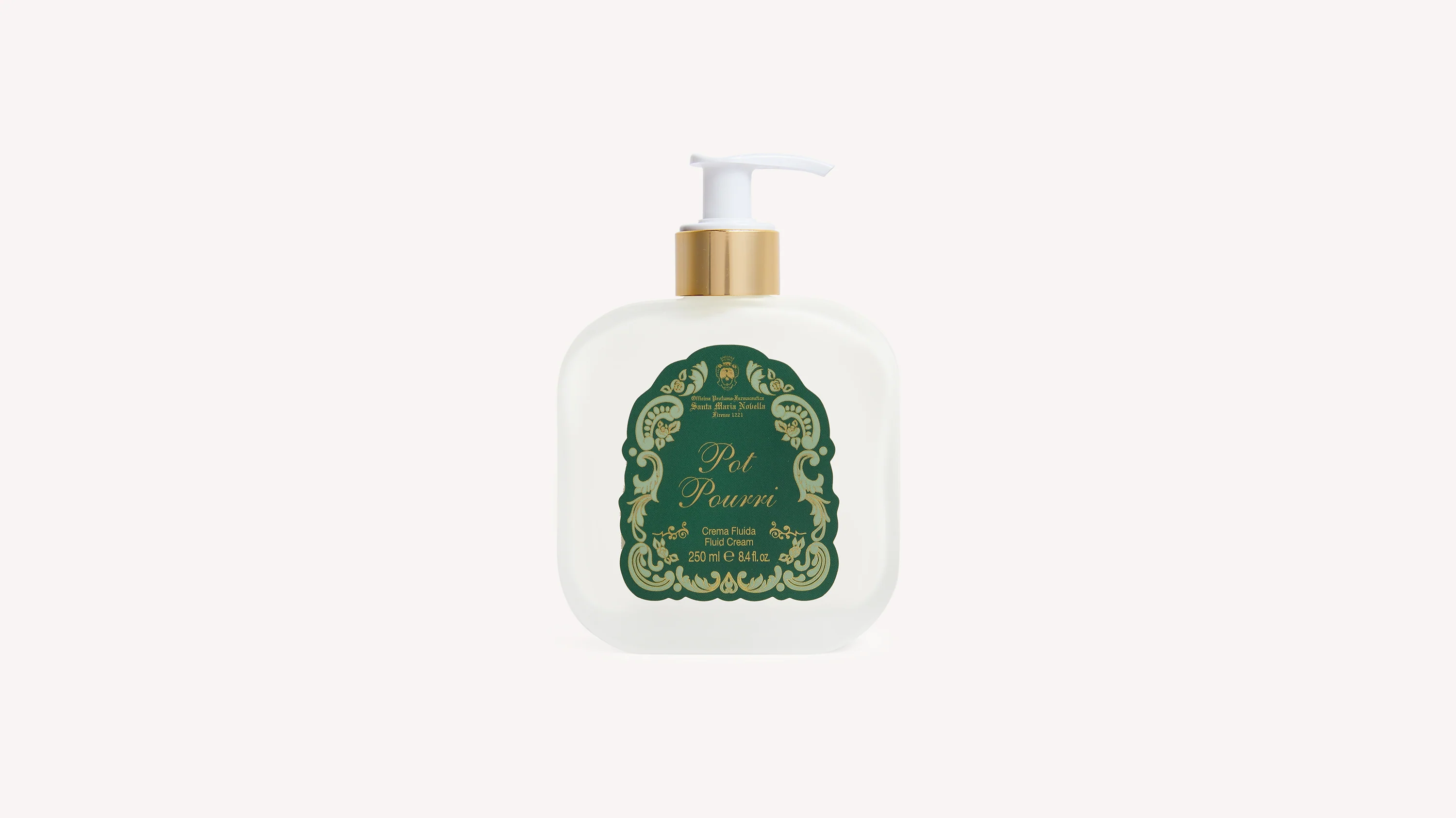 Pot Pourri Fluid Body Cream Glass - Image 3