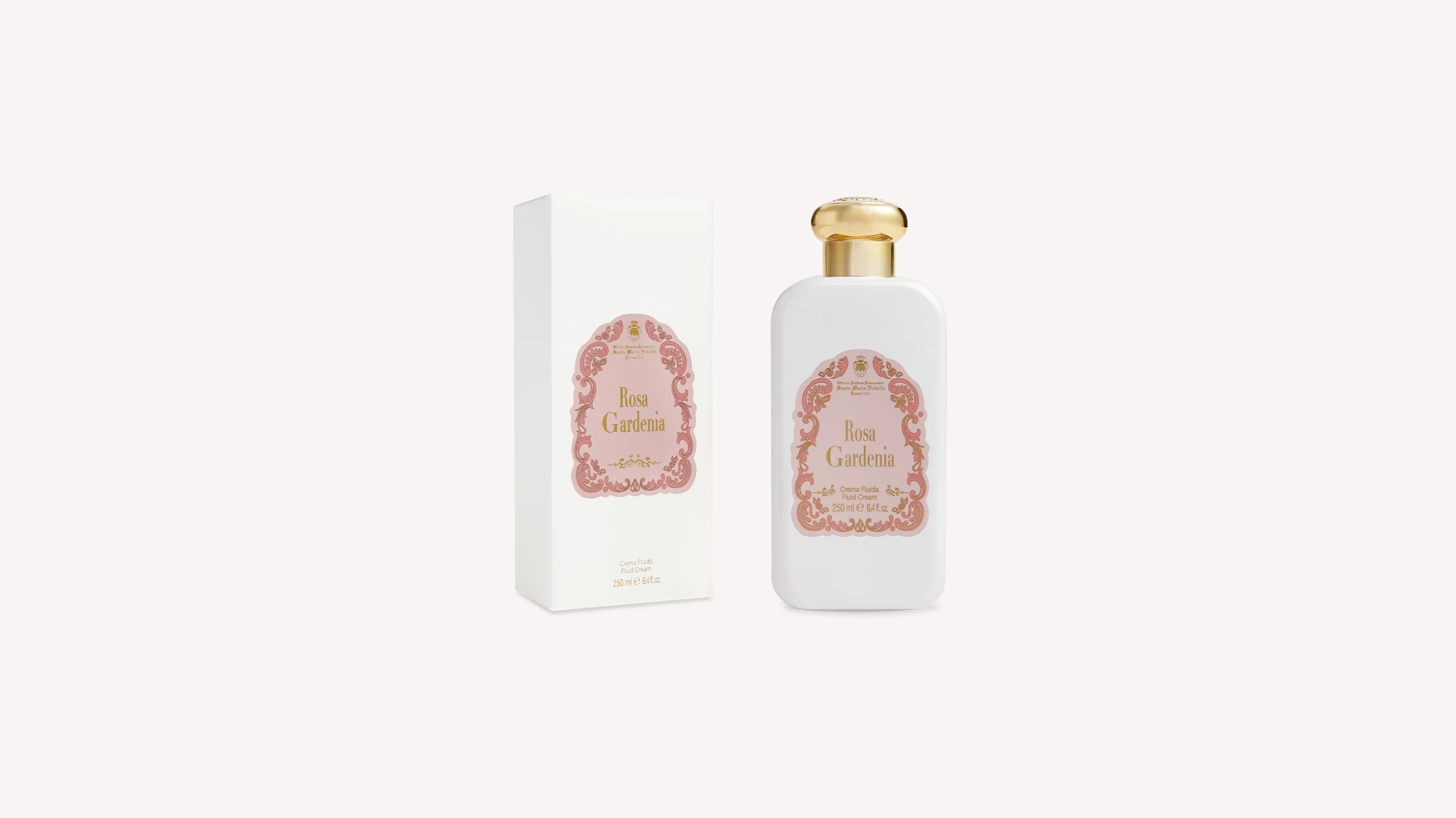 Rosa Gardenia Fluid Body Cream - Image 3