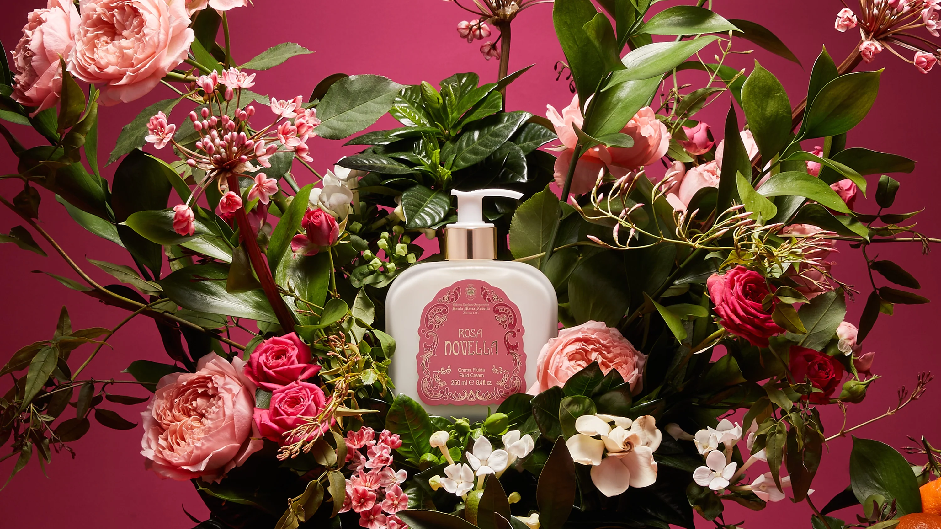 Rosa Novella Fluid Body Cream Glass - Image 2
