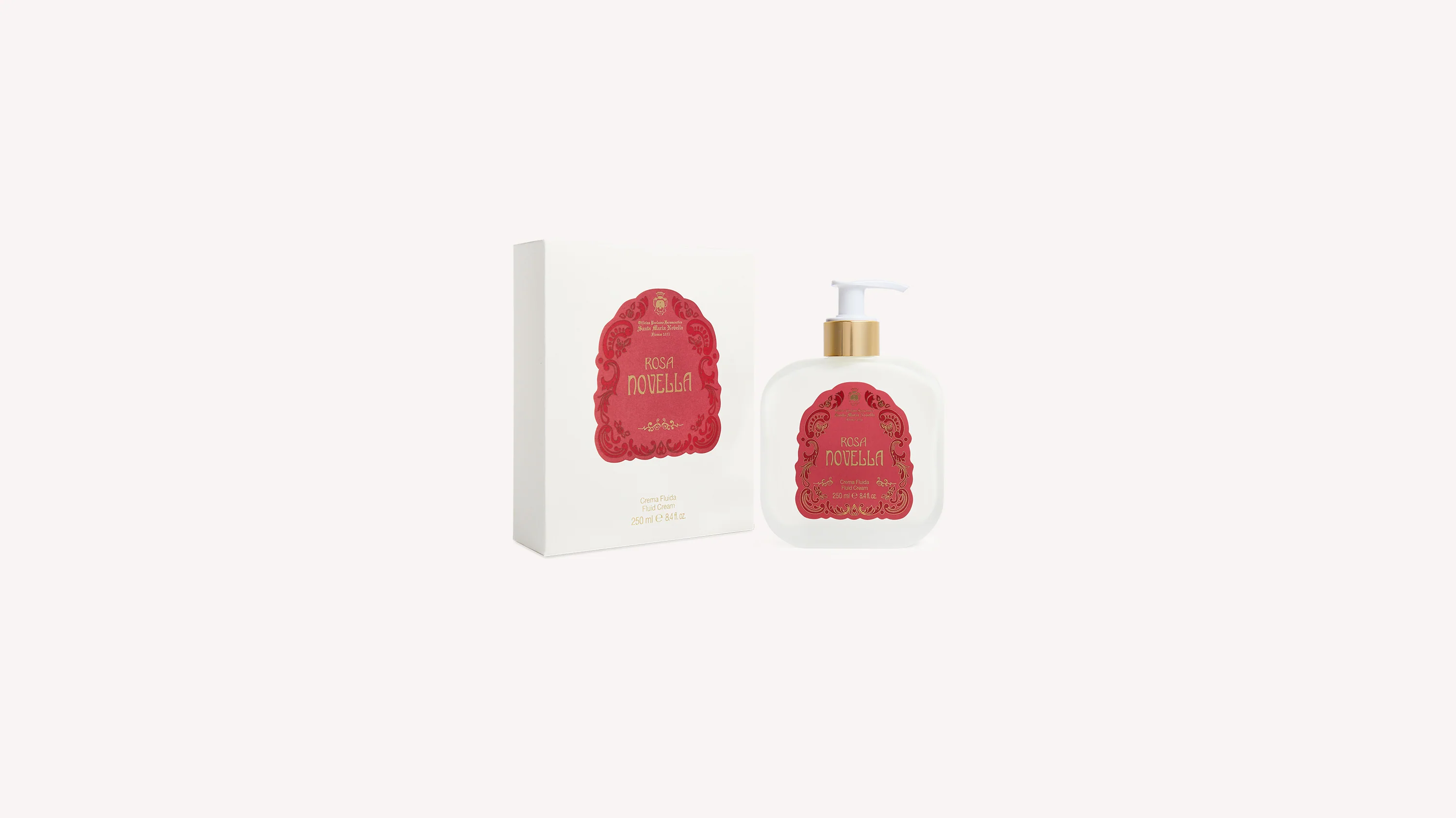 Rosa Novella Fluid Body Cream Glass - Image 4