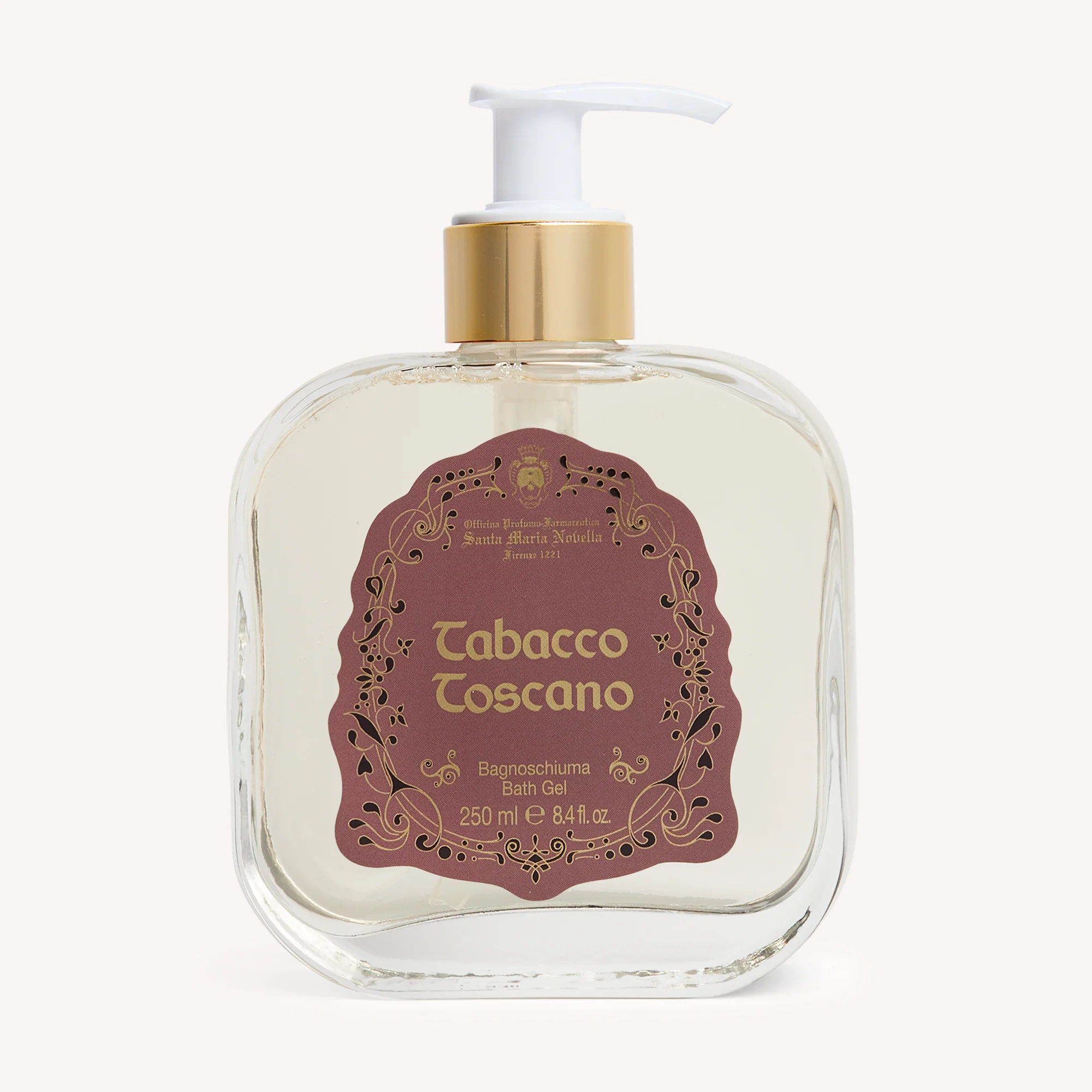 Tabacco Toscano Bath Gel Glass