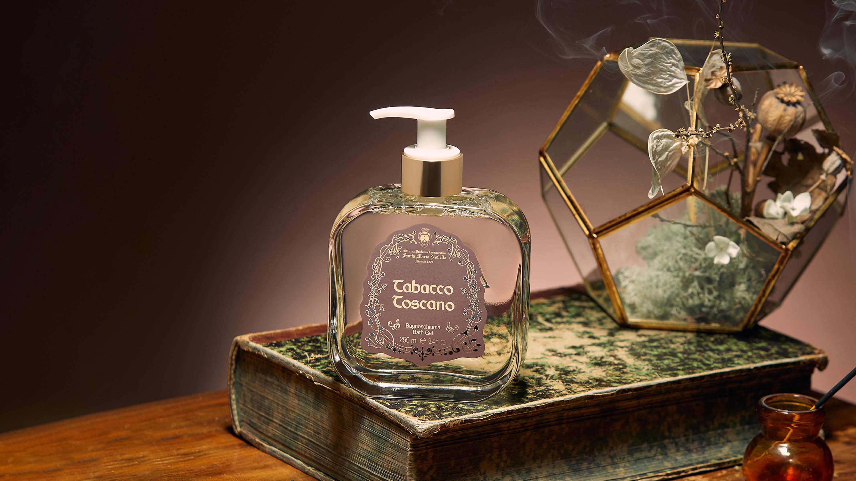 Tabacco Toscano Bath Gel Glass - Image 2