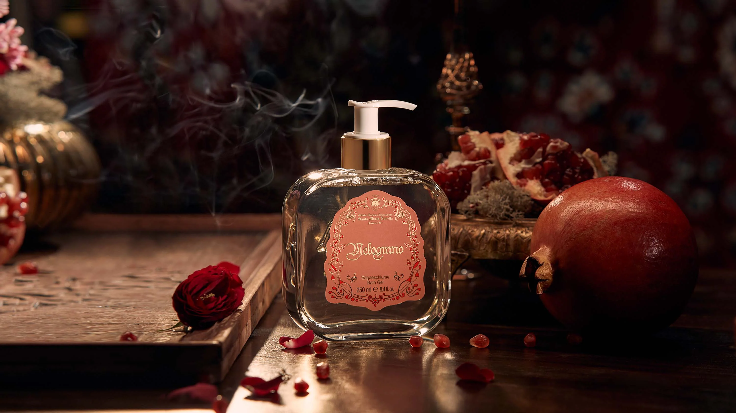 Melograno Bath Gel Glass - Image 2