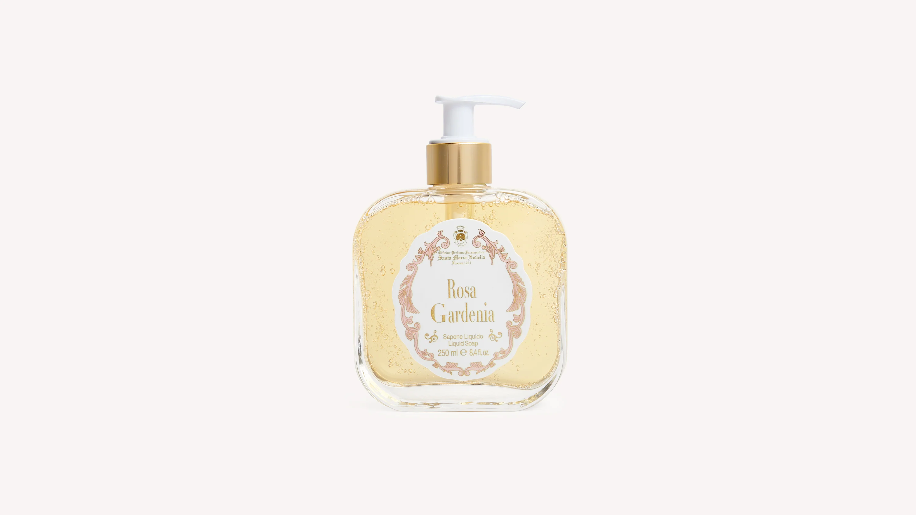 Rosa Gardenia Liquid Soap Glass - Image 3
