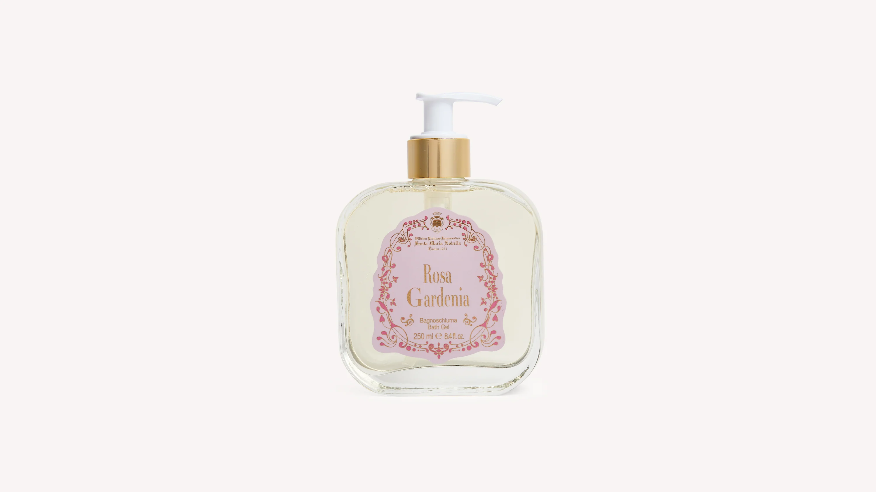 Rosa Gardenia Bath Gel Glass - Image 3