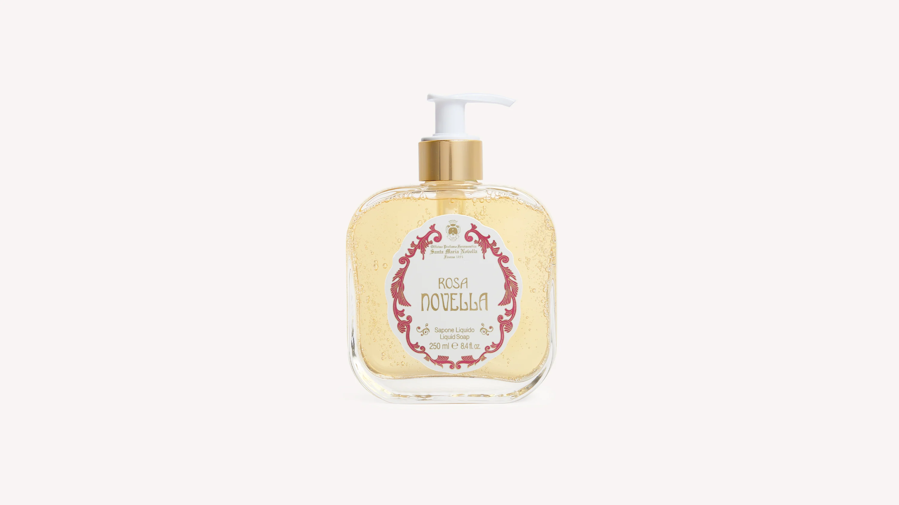 Rosa Novella Liquid Soap Glass - Image 3
