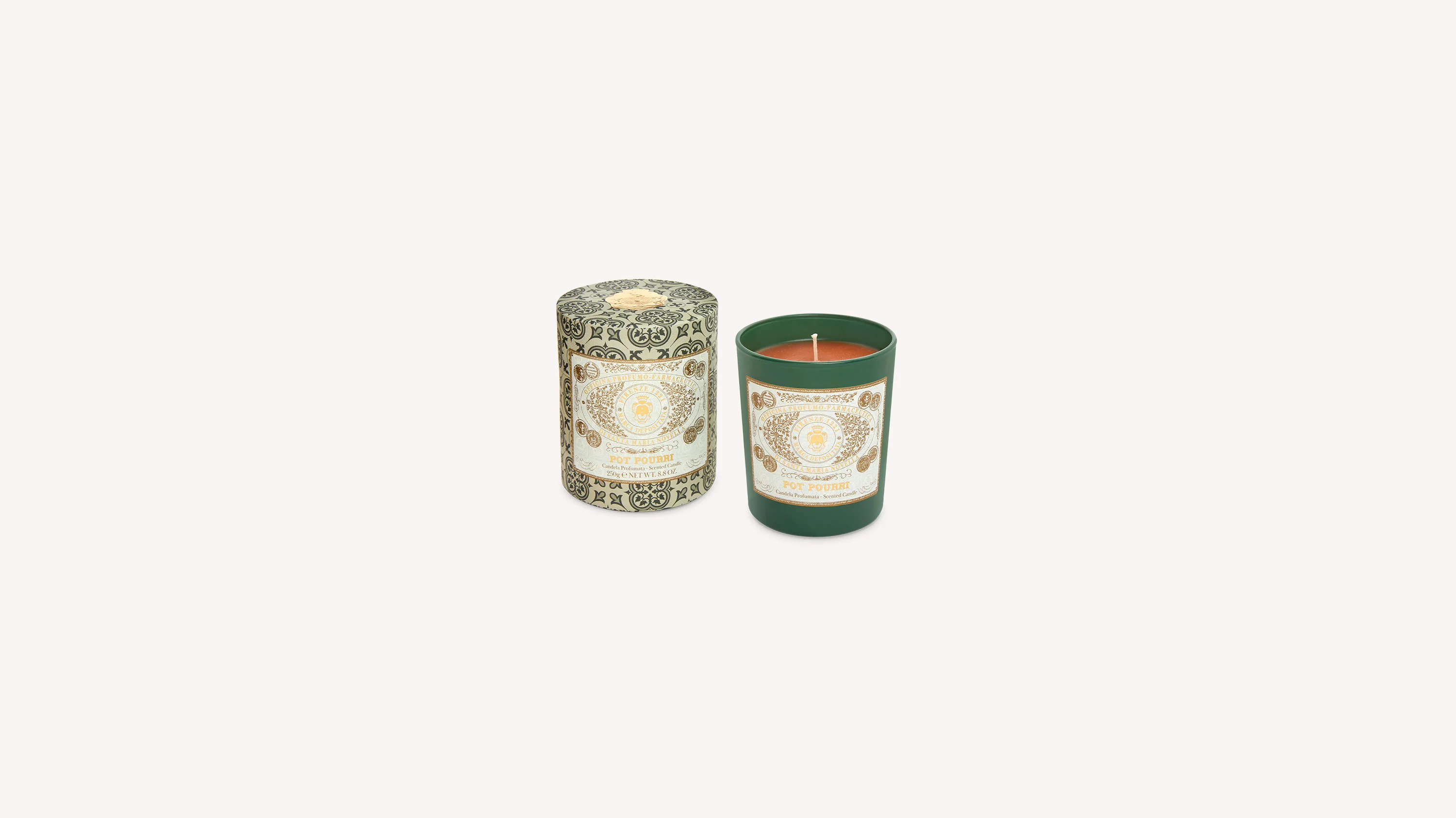Pot Pourri Glass Candle - Image 5