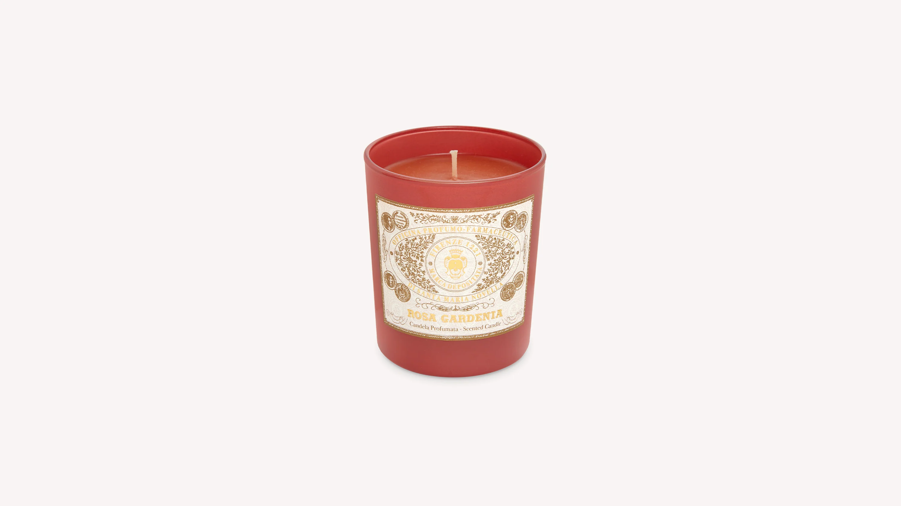 Rosa Gardenia Glass Candle - Image 3