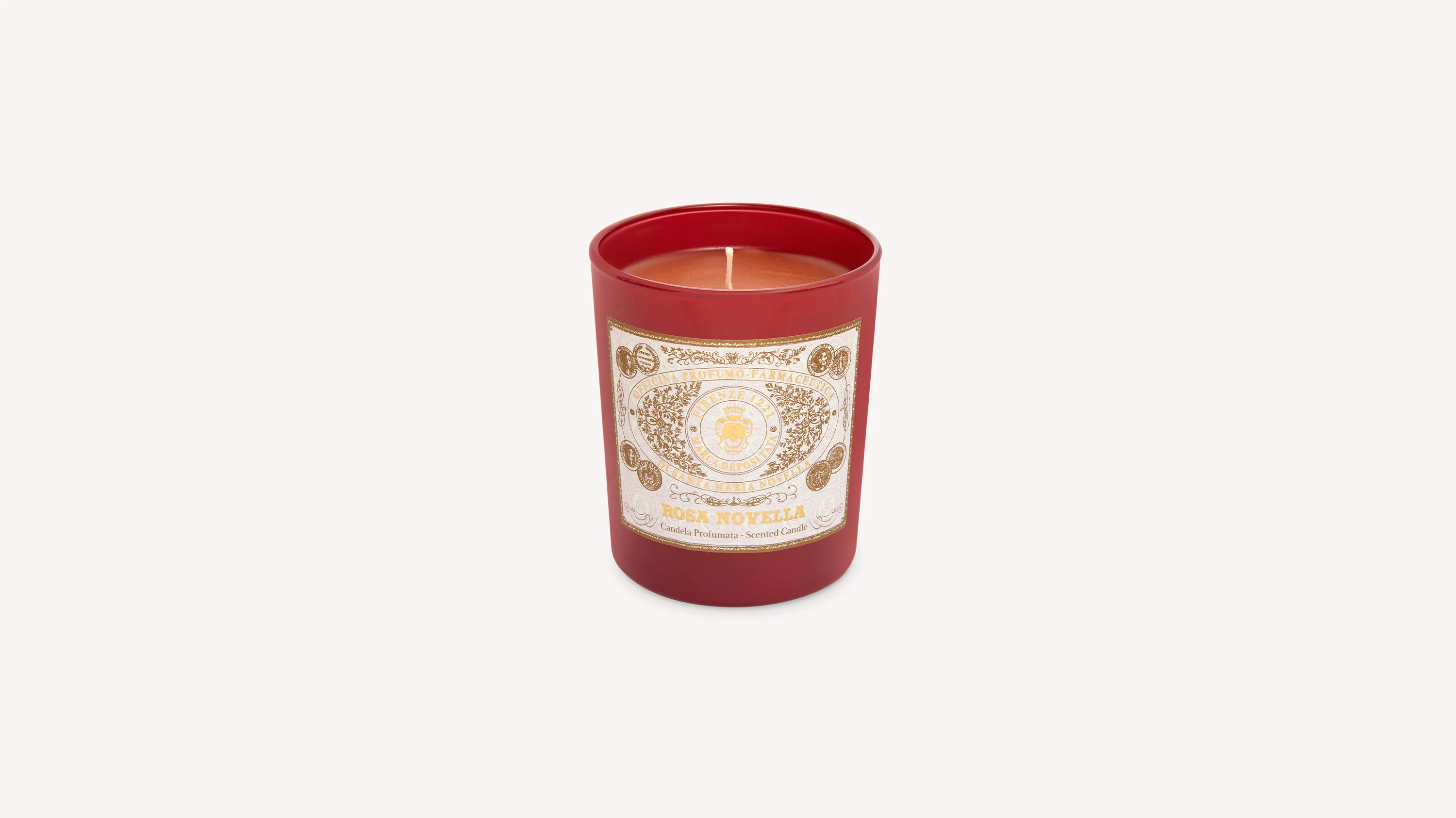 Rosa Novella Glass Candle - Image 3
