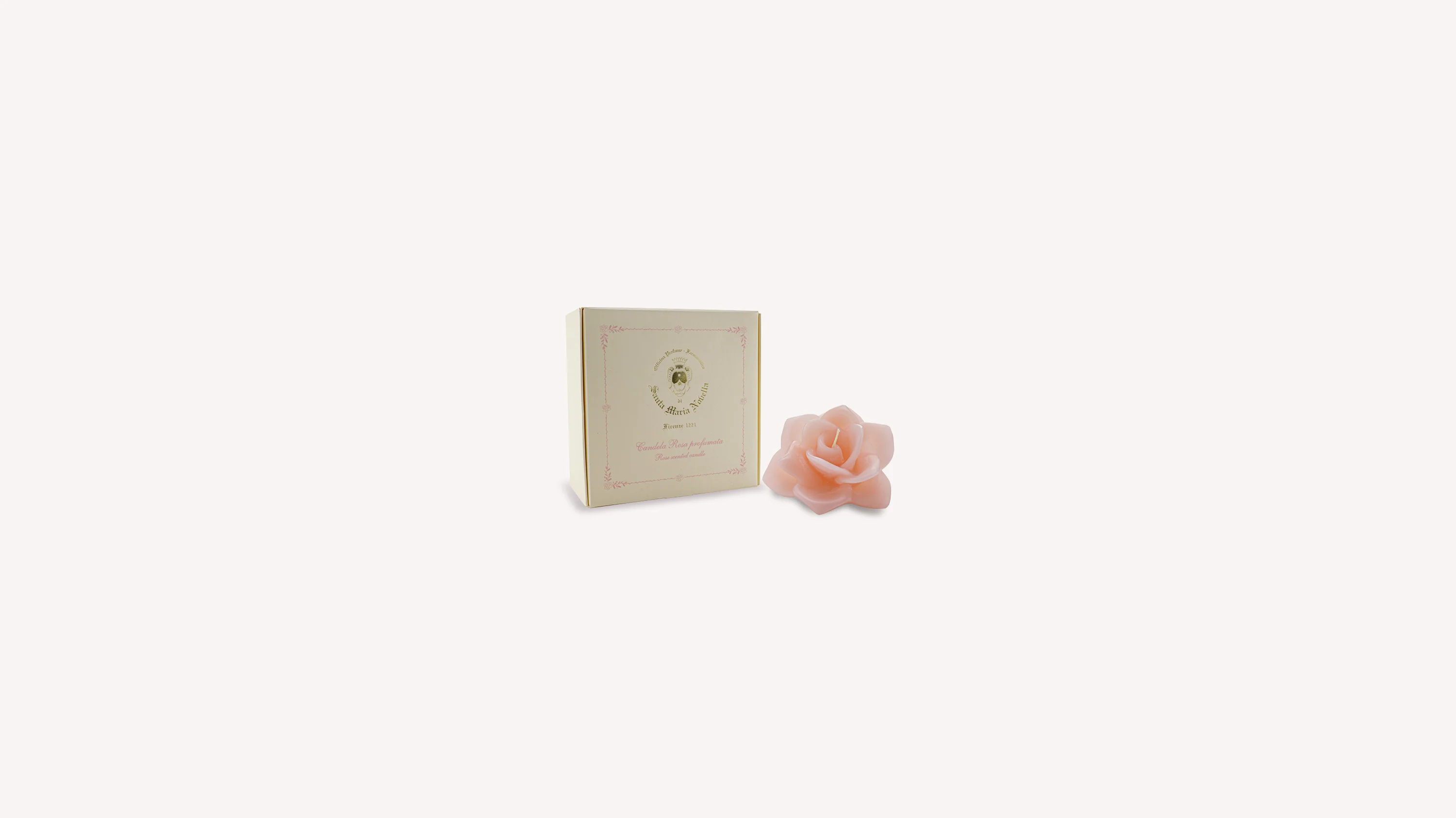 Rosa Shaped Scented Candle - Image 3